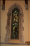 Glass Window of  in Narthex