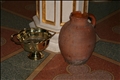 Pitcher and  for Holy Water